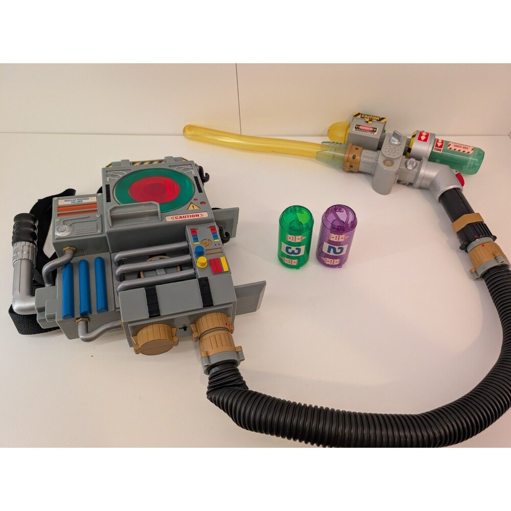 GHOSTBUSTERS Proton Power Pack Plasma Blaster Trendmasters 1996 95% COMPLETE